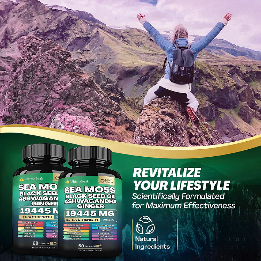 ORIXPEAK™ Irish Sea Moss - 60 Capsules